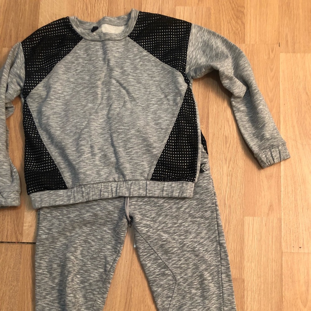 Sportswear top and bottom